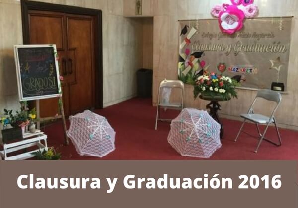 Clausura y Graduación 2016